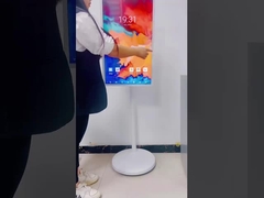안드로이드 12 터치 스크린 휴대용 TV 디지털 사이니지 스탠드 바이 미 스마트 TV OEM