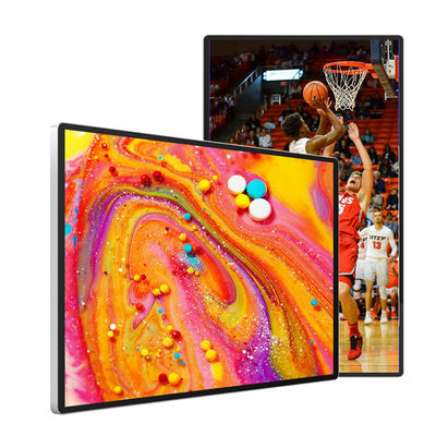 품질  4mm Tempered Glass Indoor Digital Advertising Screens RAM 2G ROM 8G 공장