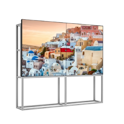 알루미늄 프레임과 RGB 3.5 밀리미터 무료 입지 LCD 비디오 월 디스플레이 패널