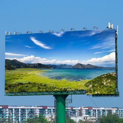 옥외 광고를 위한 P6.67 P8 P10 풀 컬러 거대한 영상 벽